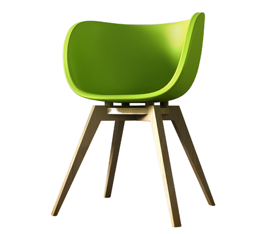 Modern green chair